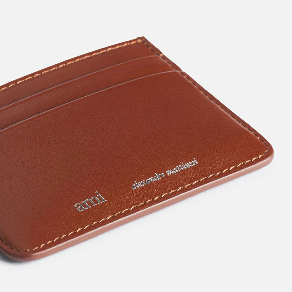 AMI Paris Leather Card Holder (USL003.801)