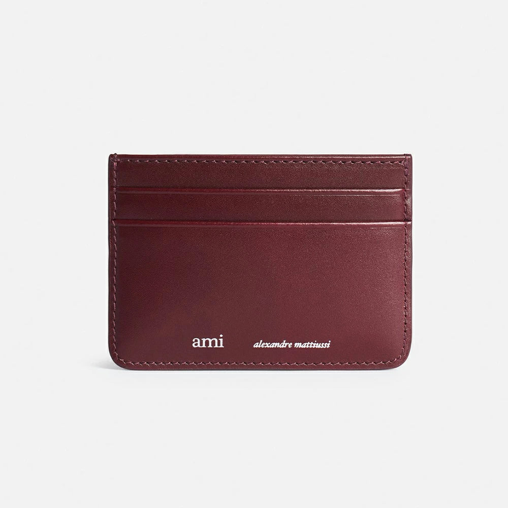 AMI Paris Leather Card Holder (USL003.801)