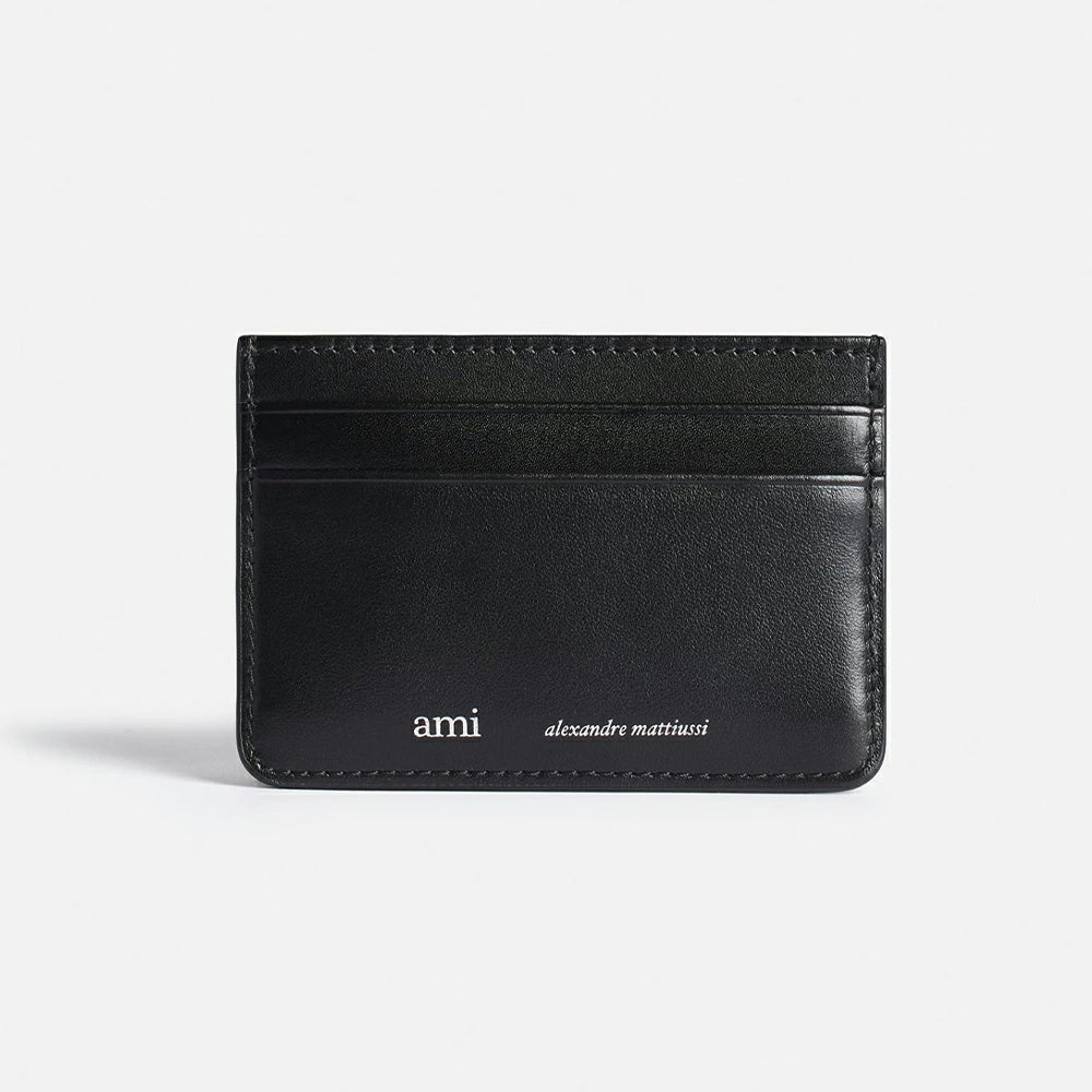 AMI Paris Leather Card Holder (USL003.801)