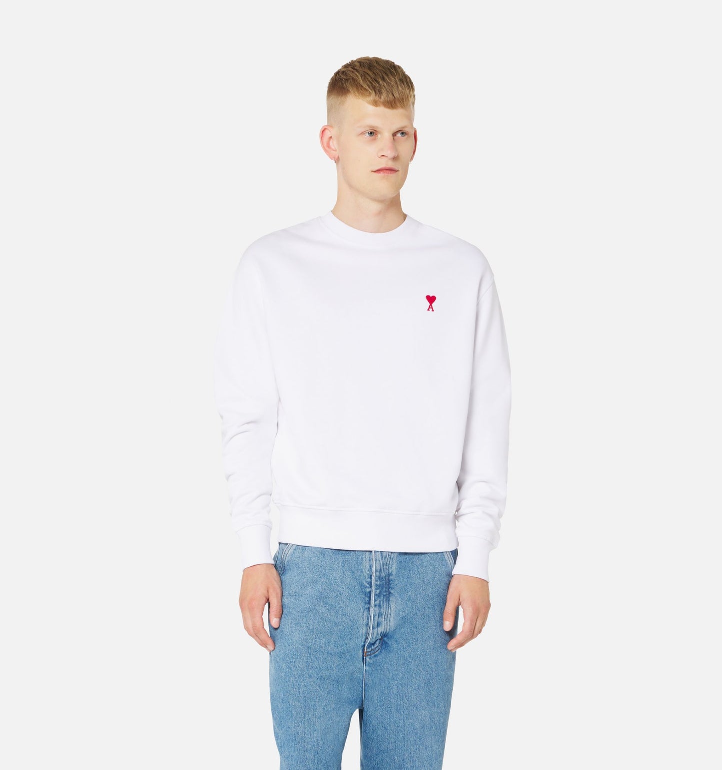 AMI Logo Sweatshirt (BFUSW001.730)