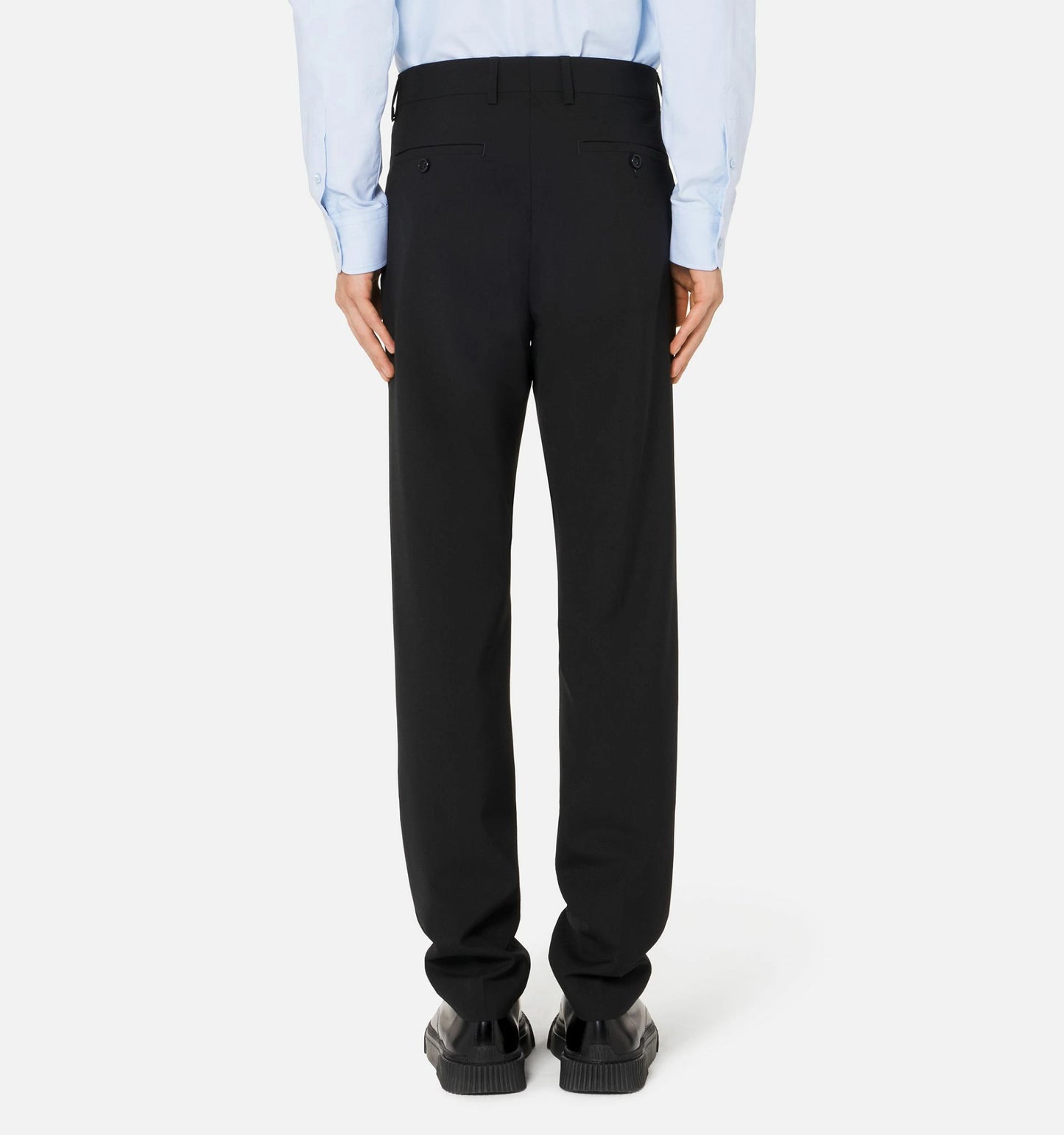 AMI Paris Cigarette Fit Pants(E22FTR004.264)