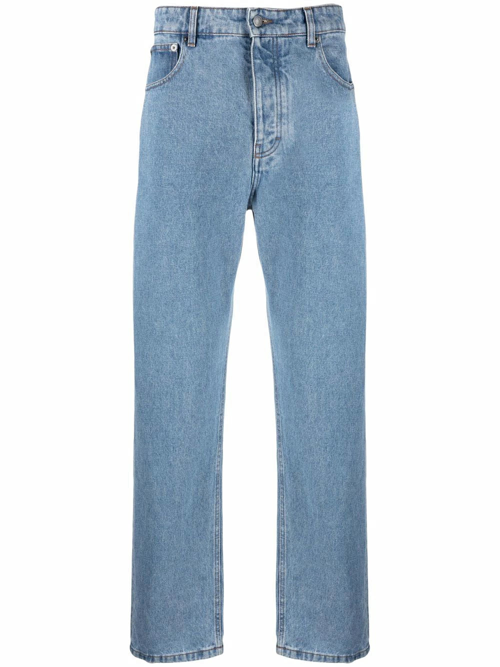 AMI Paris Straight Fit Denim Pants (E22HTR002.603)