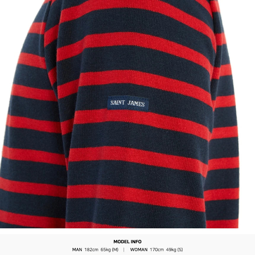 Saint James Meridien Moderne Striped Shirt (6870-57)