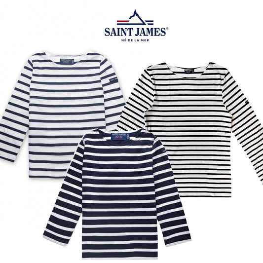 Saint James Meridien Moderne Breton Shirt (9858)