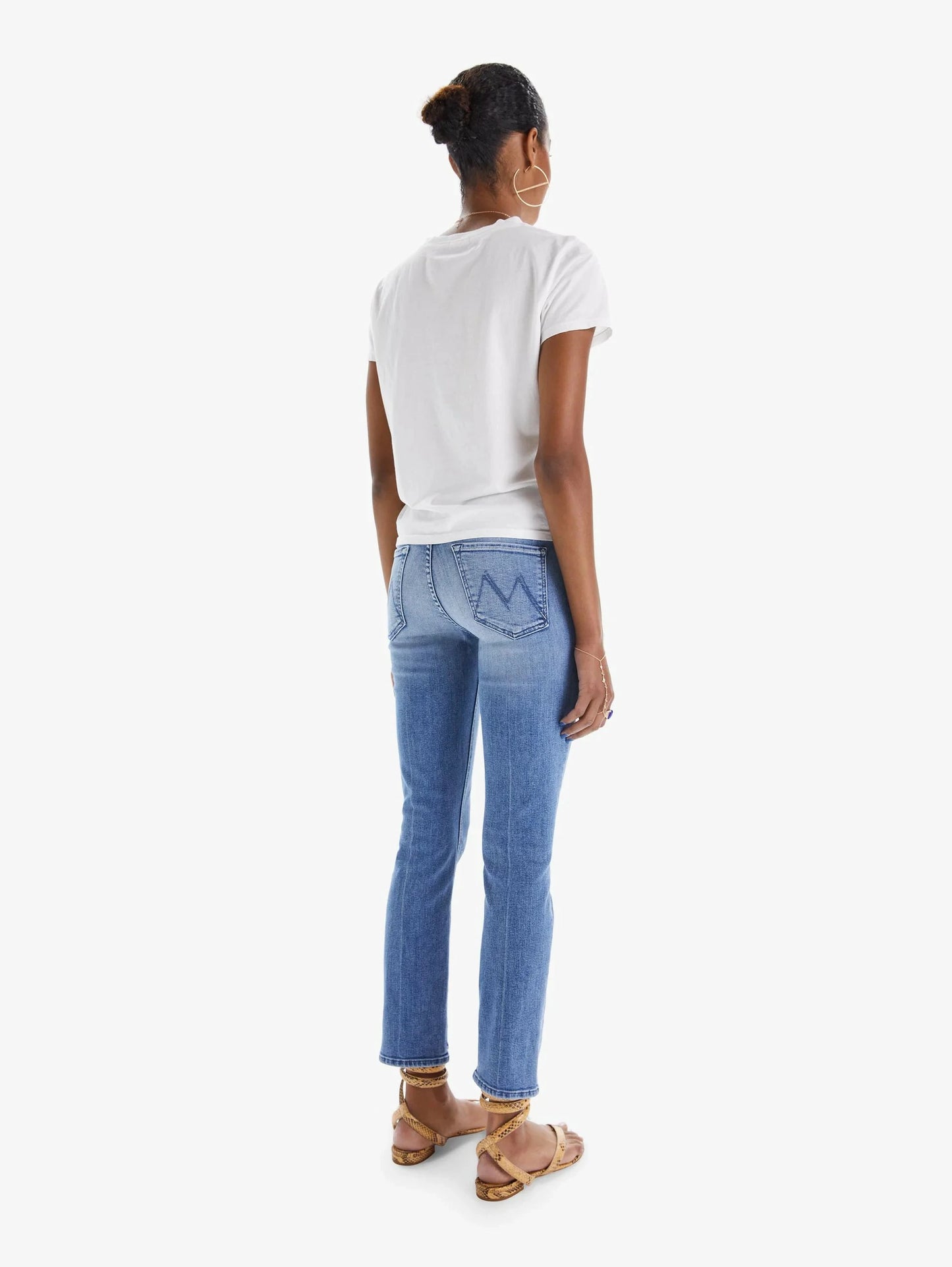 MOTHER The Mid Rise Dazzler Ankle Jeans (1686-104)