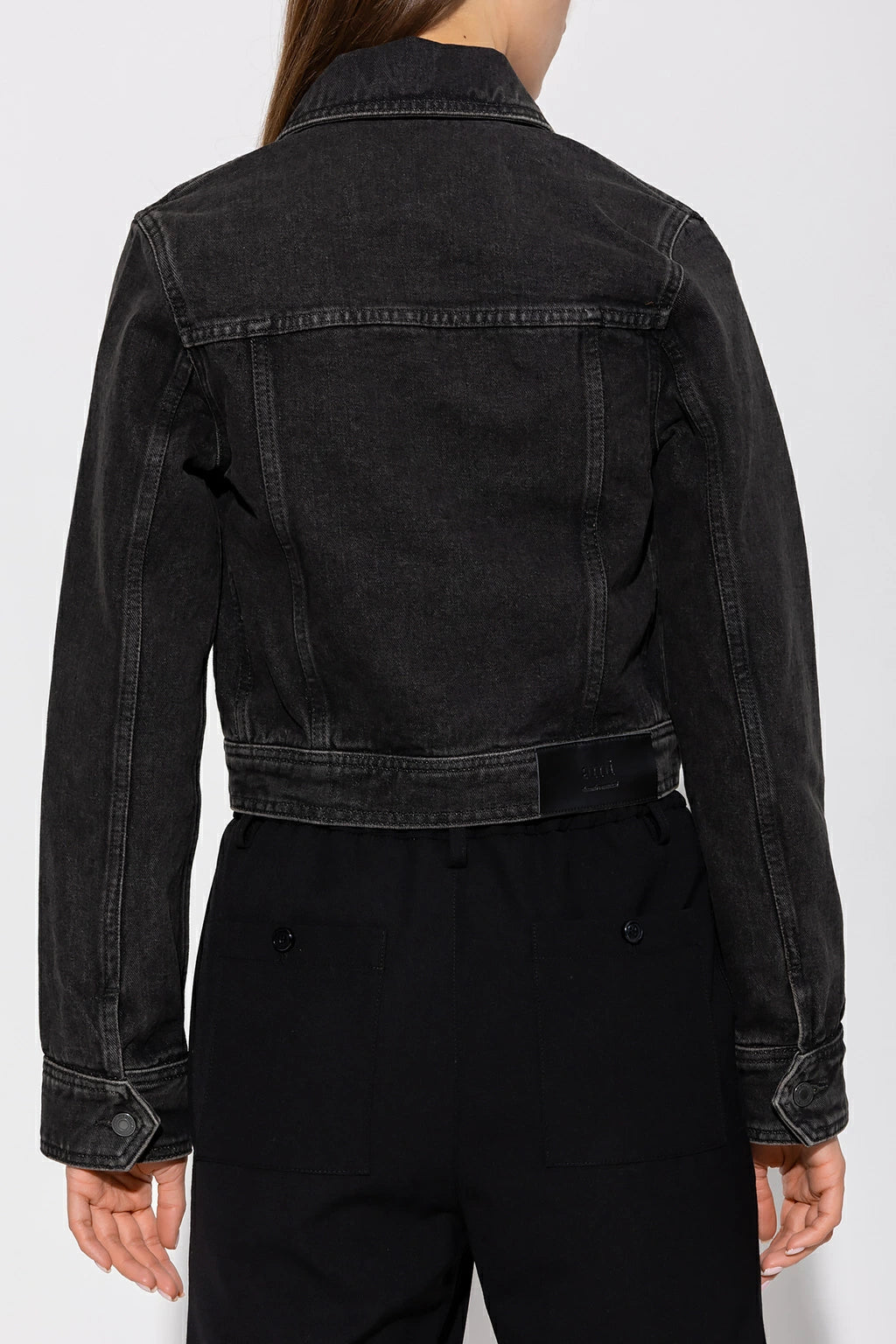 AMI Paris Ami de Coeur Denim Jacket (FJK001.612)