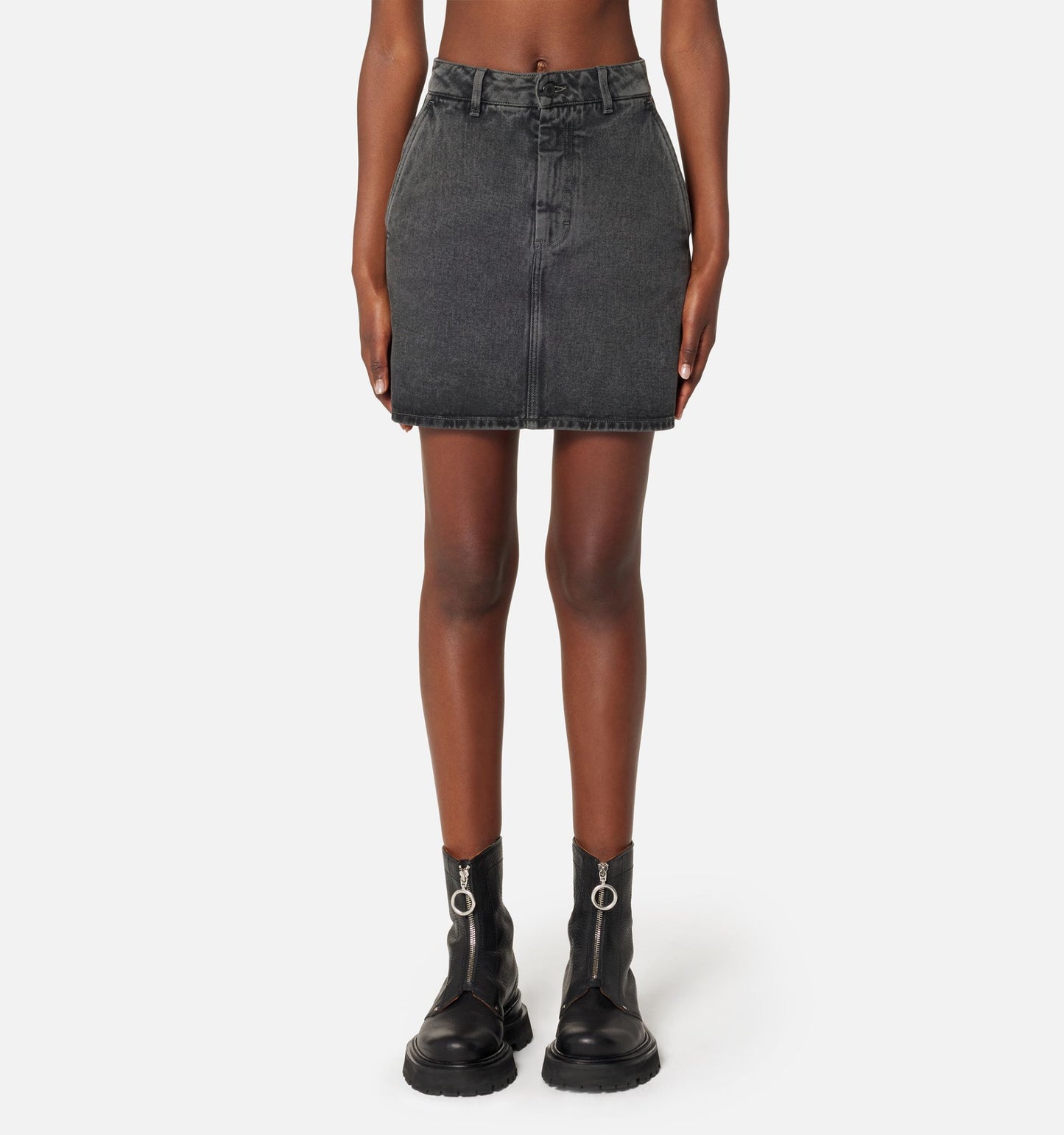 AMI Paris Short Denim Skirt (E22FSK003.612)
