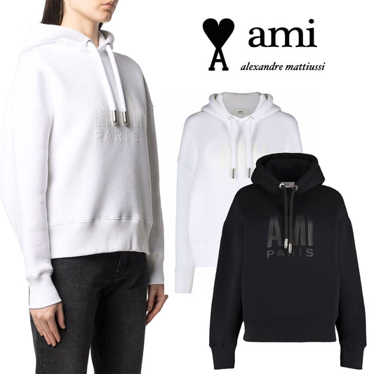 AMI Paris Popover Hoodie (H21FJ062.749)