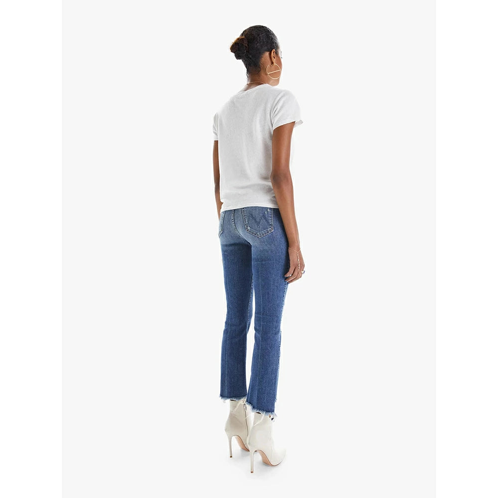 MOTHER The Insider Crop Step Chew Jeans (1417-104)