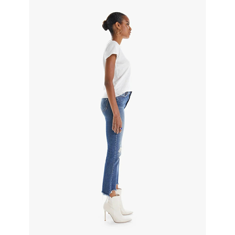 MOTHER The Insider Crop Step Chew Jeans (1417-104)