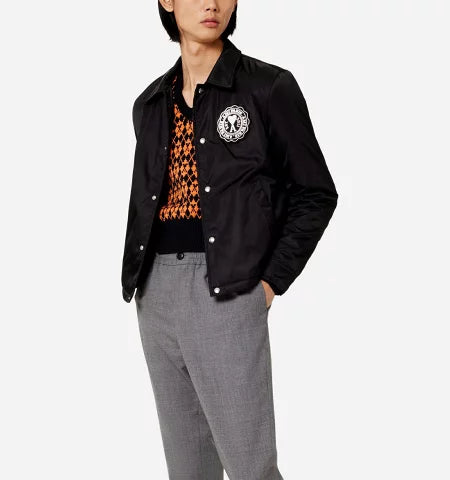 AMI Alexandre Mattiussi Coach Jacket – HJK215.274 (Black)