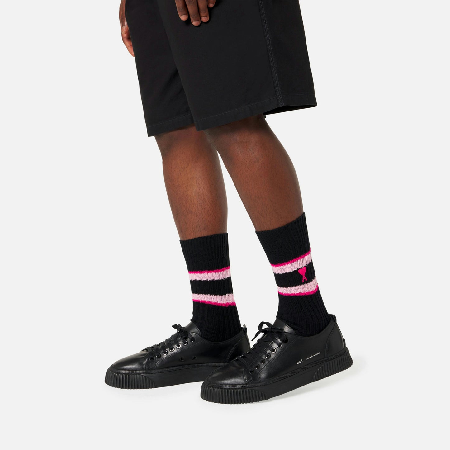 AMI Paris Low Top Logo Sneakers (USN424.853)