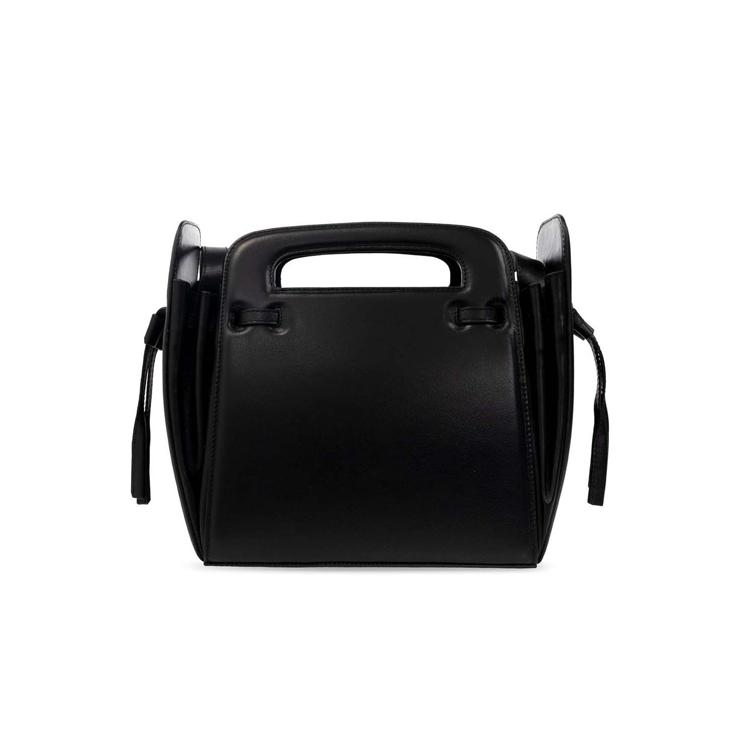 AMI Paris Mini Tote Bag in Smooth Black (ULL109.800)