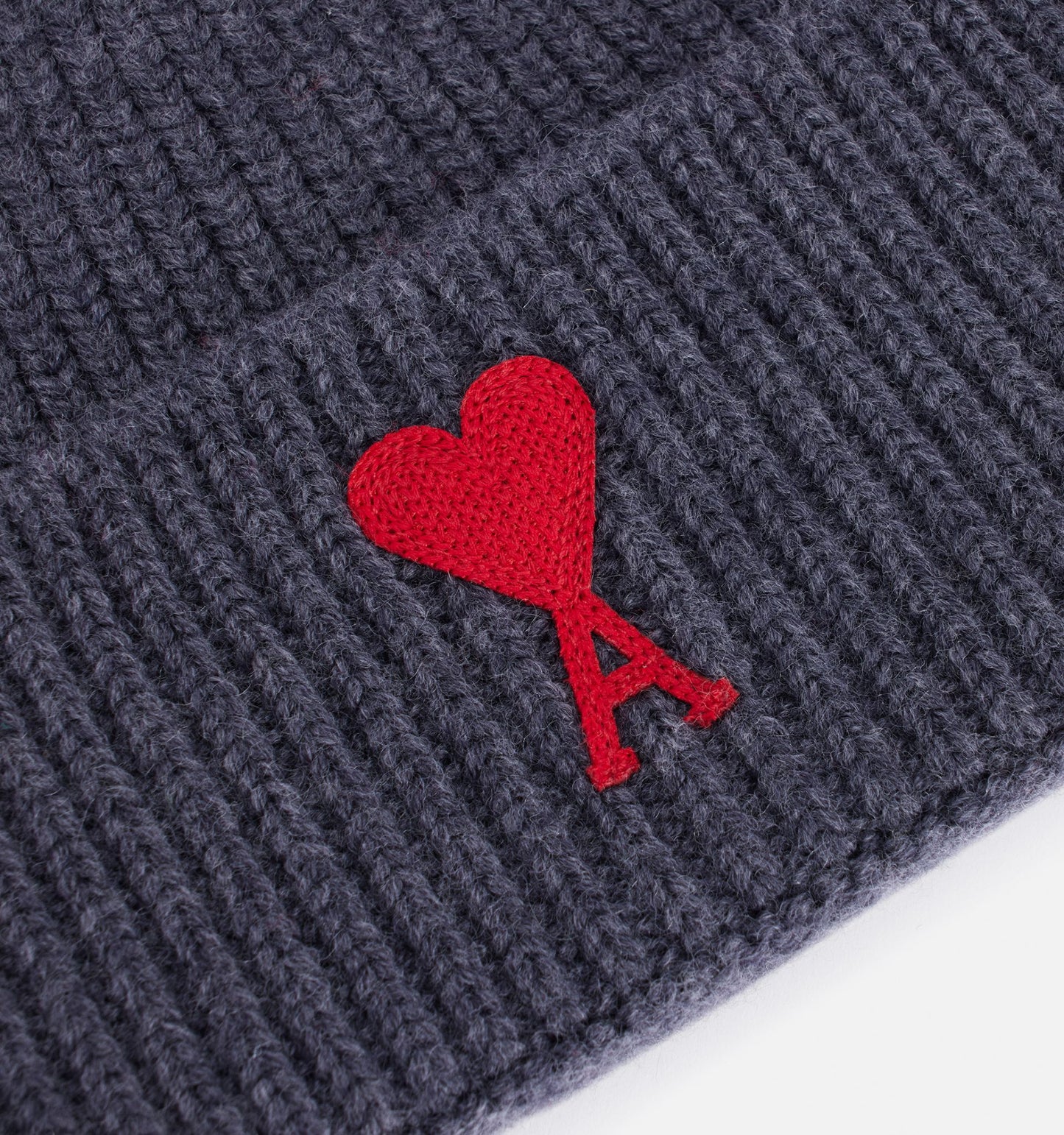 AMI Paris Ami de Coeur Wool Beanie (UHA235.018)