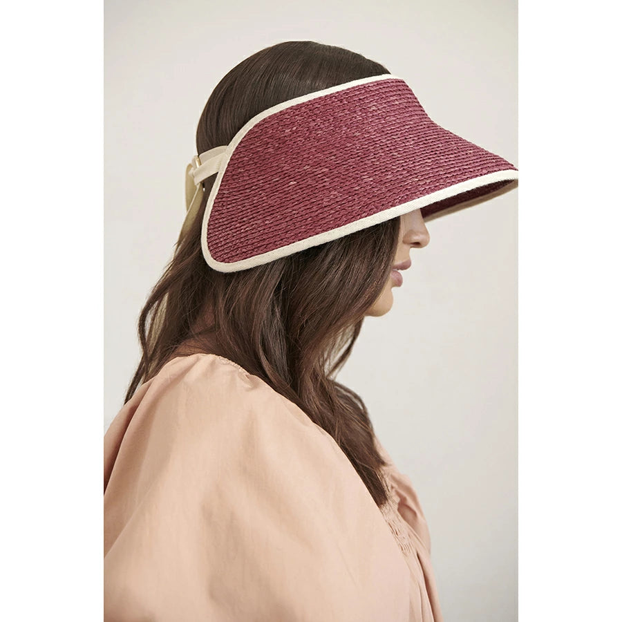 Helen Kaminski Aleeya 9 Raffia Visor (HAT50513ALEEY9)