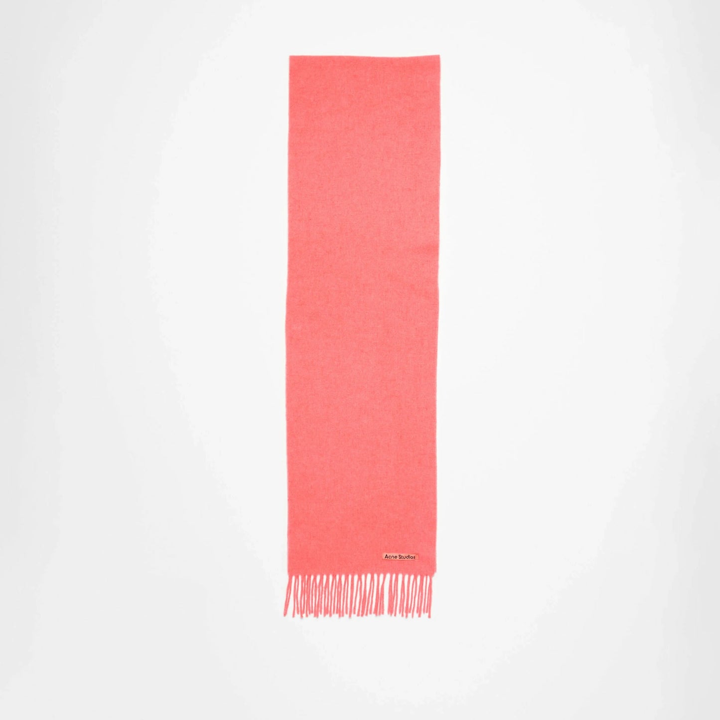 FRINGE WOOL SCARF - SKINNY