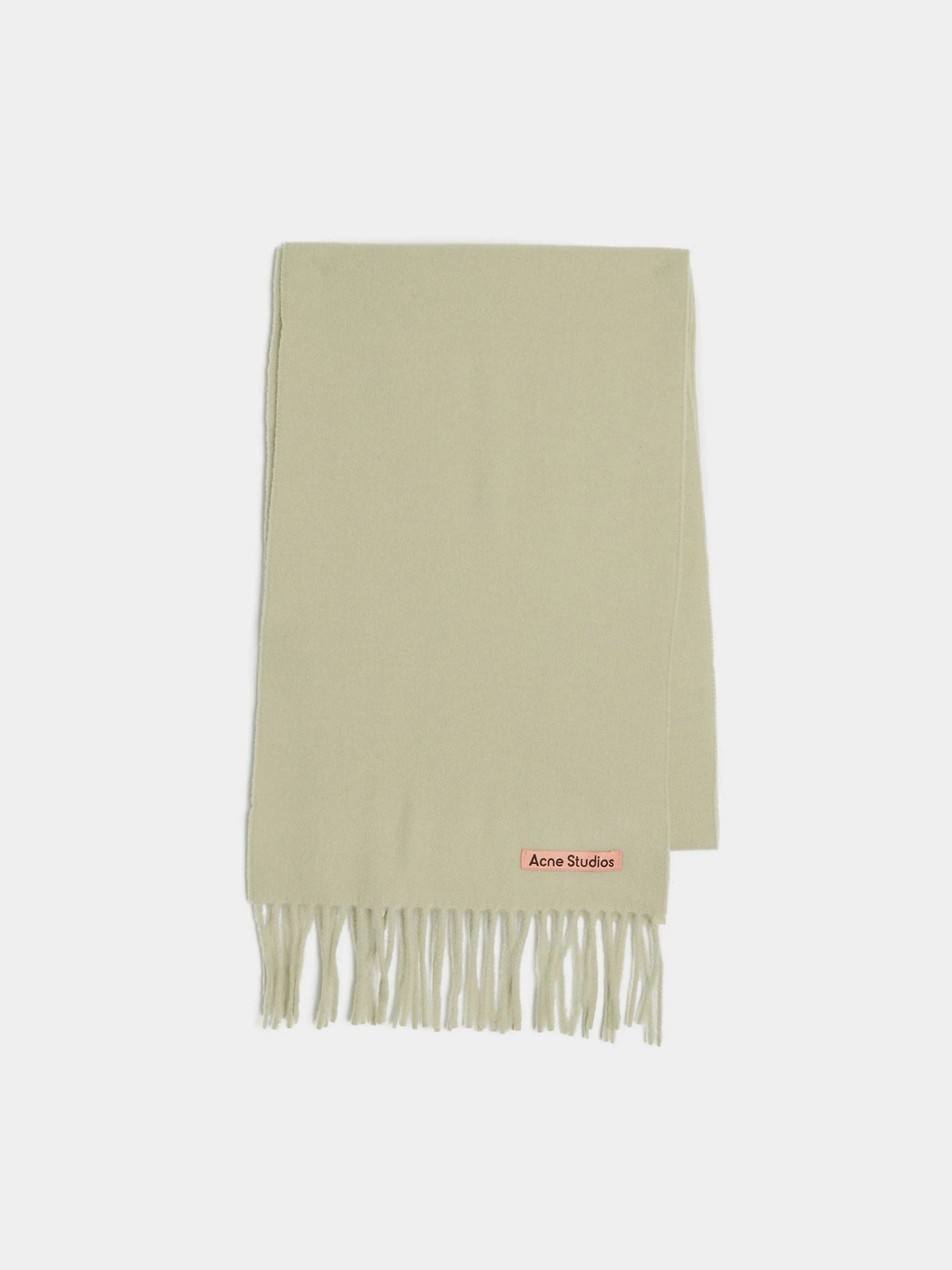 FRINGE WOOL SCARF - SKINNY