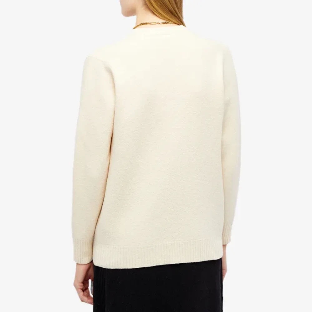 Jil sander V-Neck Wool Cardigan (J01HP0002 J14603)