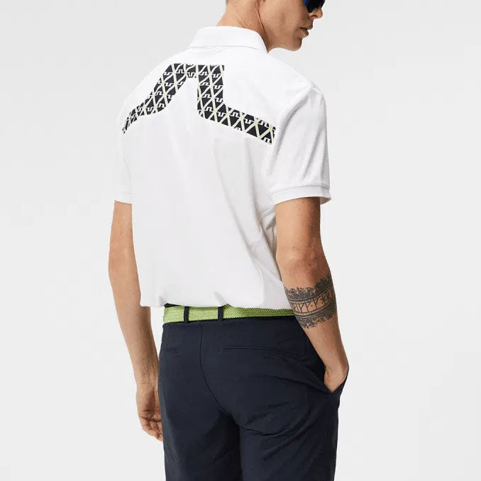 J.Lindeberg KV Regular Fit Print Polo Shirt (GMJT11526)