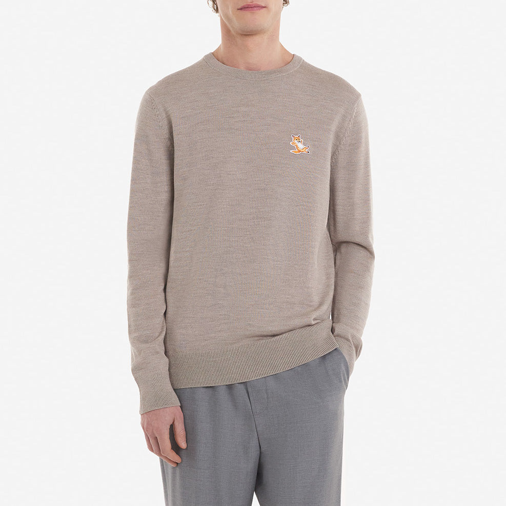 Maison Kitsuné Fox Head Patch Sweatshirt (KM00561KT1036)