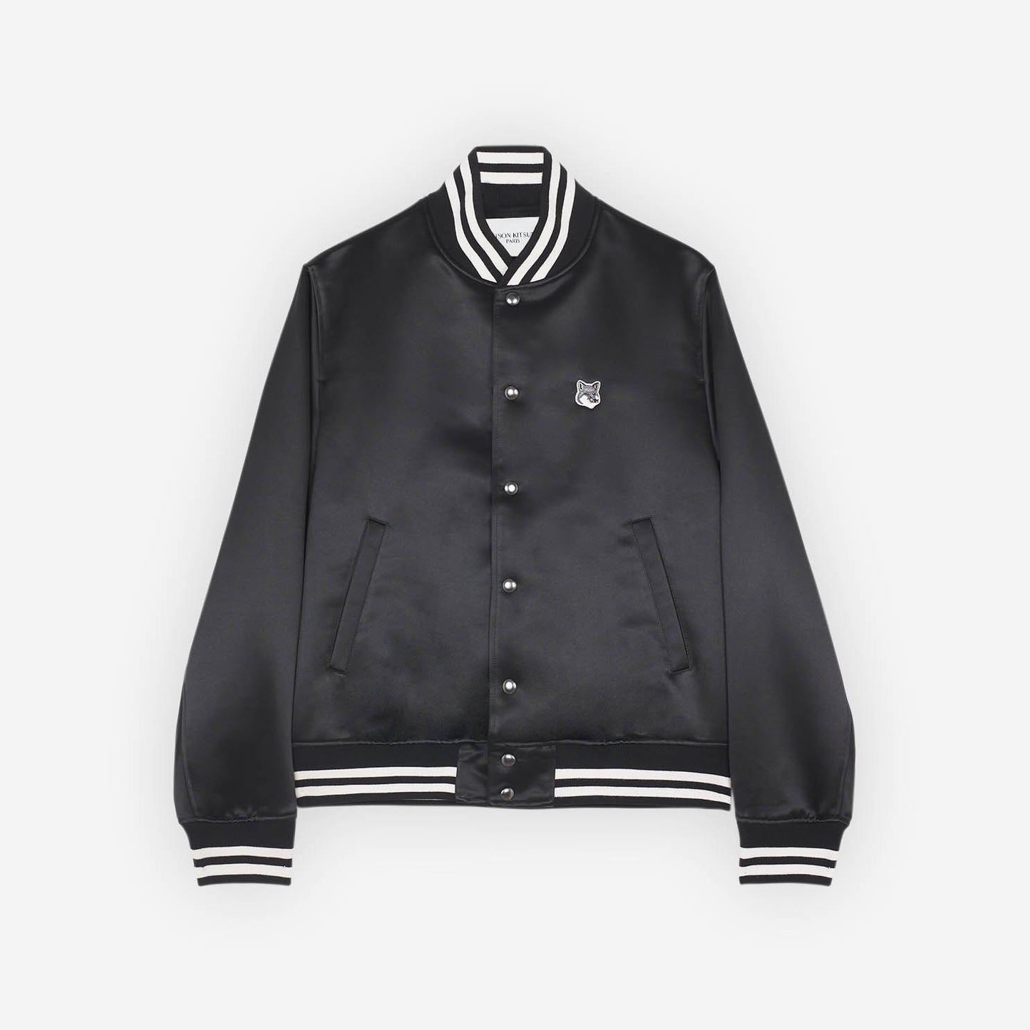 Maison Kitsuné Satin Teddy Jacket – KM02233WQ0052