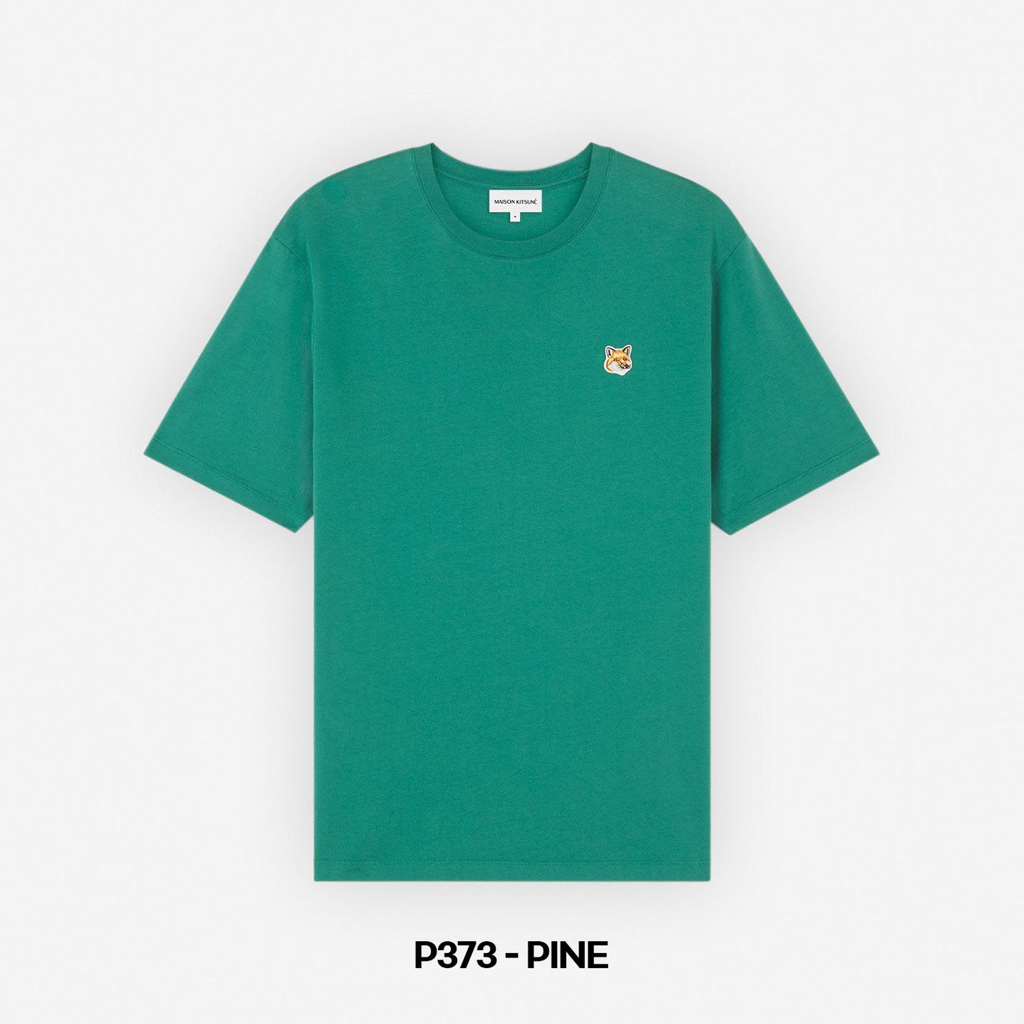 Maison Kitsuné Tricolor Fox Patch Classic T-Shirt (LM00104KJ0008)