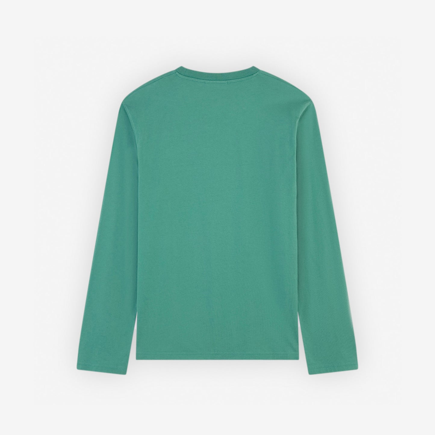 Maison Kitsuné Tricolor Fox Patch Long Sleeve Tee (LM00108KJ0008)