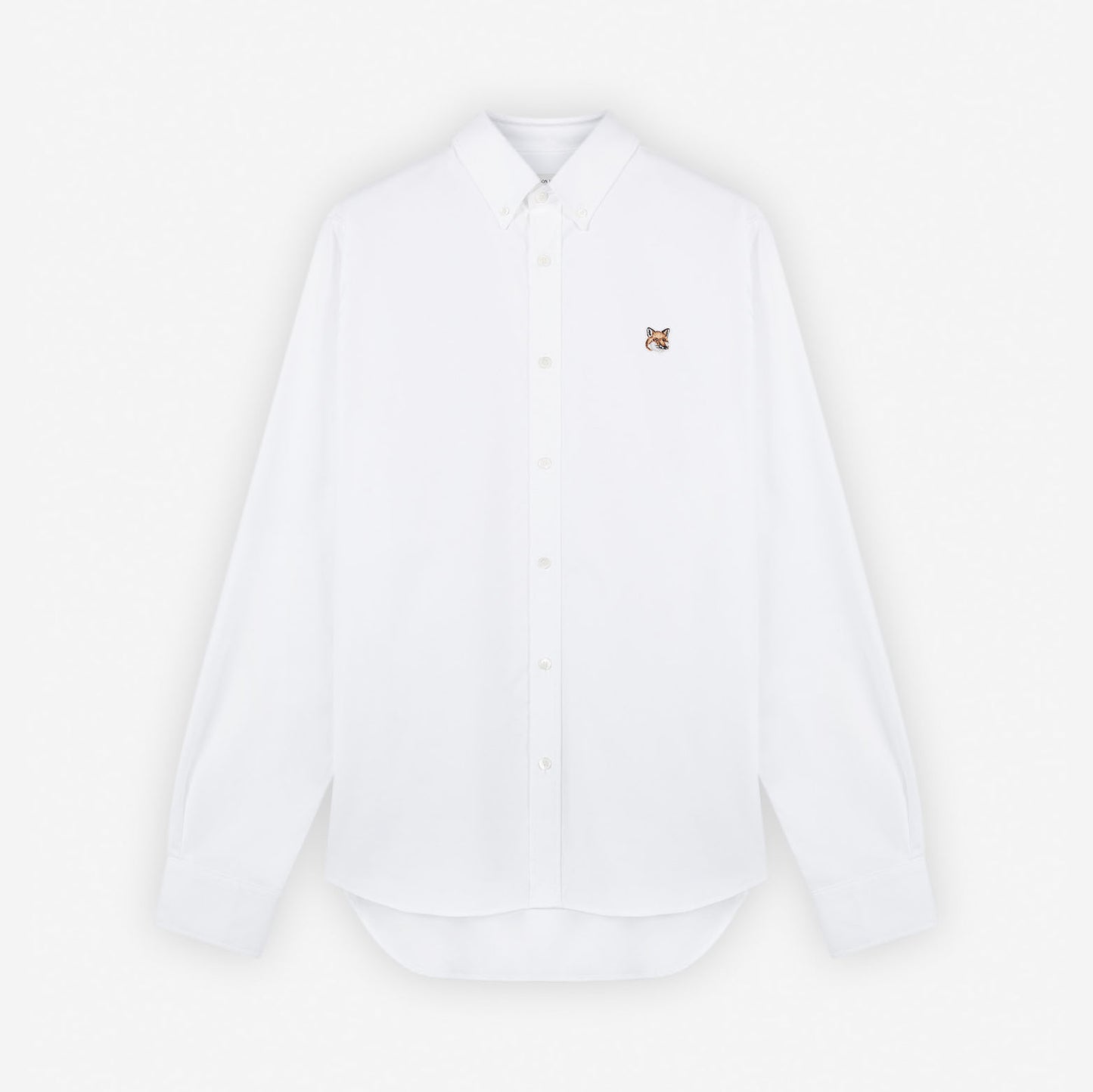 Maison Kitsuné Classic Fox Head Oxford Shirt (LM00404WC2010)