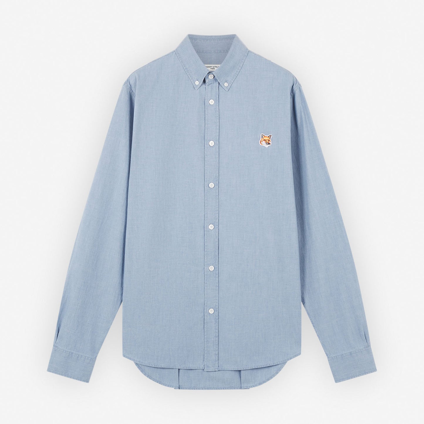 Maison Kitsuné Classic Fox Head Oxford Shirt (LM00404WC5006)