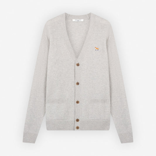 Maison Kitsuné Classic Fox Head Wool Cardigan (LM00507KT1006)