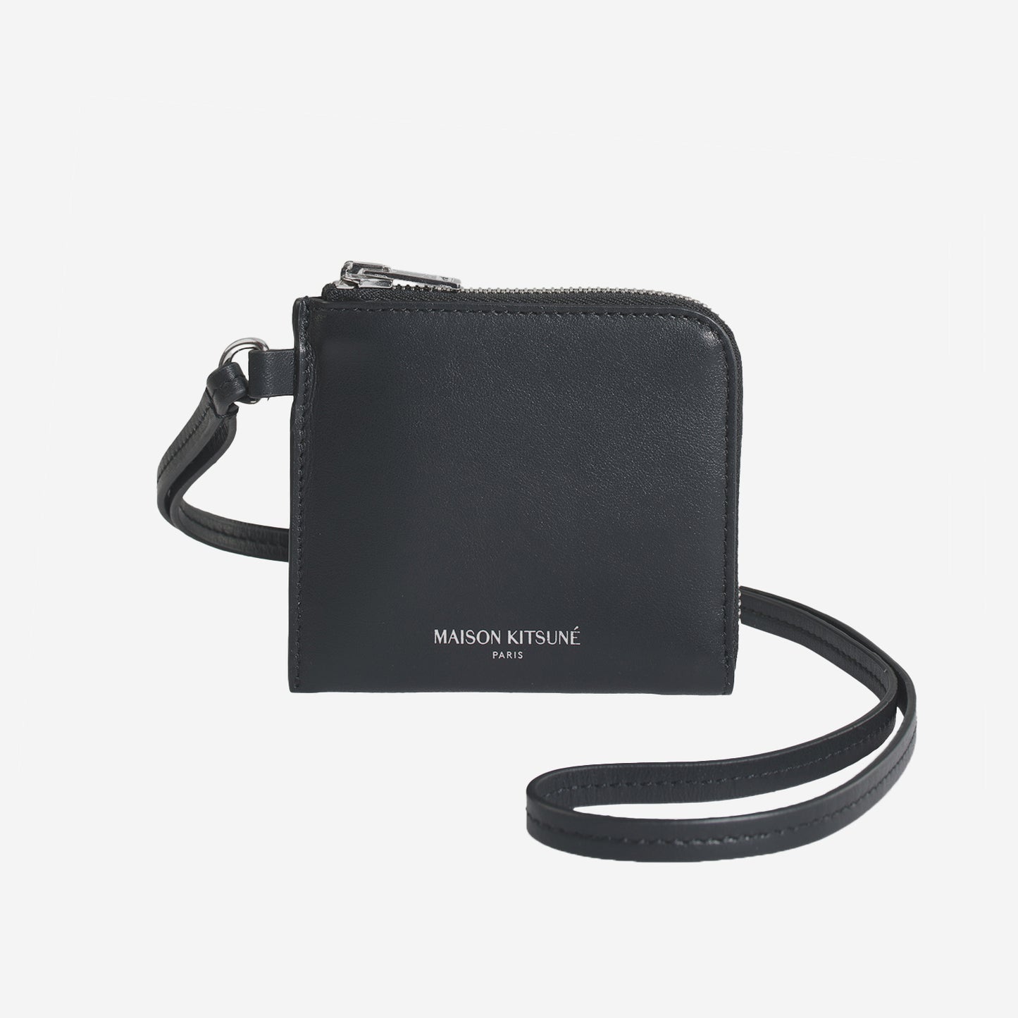 Maison Kitsuné Small Zip Wallet Bag (LM05347LC0038)