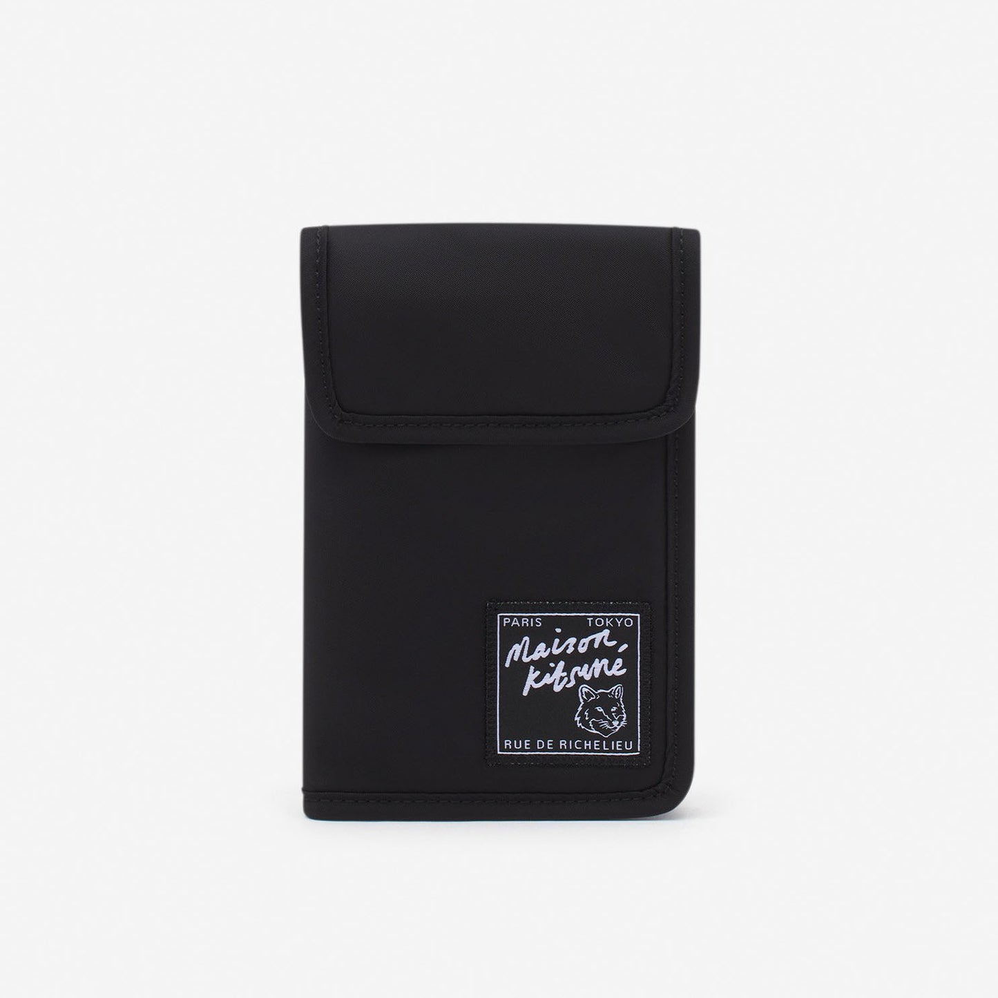 Maison Kitsuné Logo Patch Phone Holder (LM05362WQ1001)