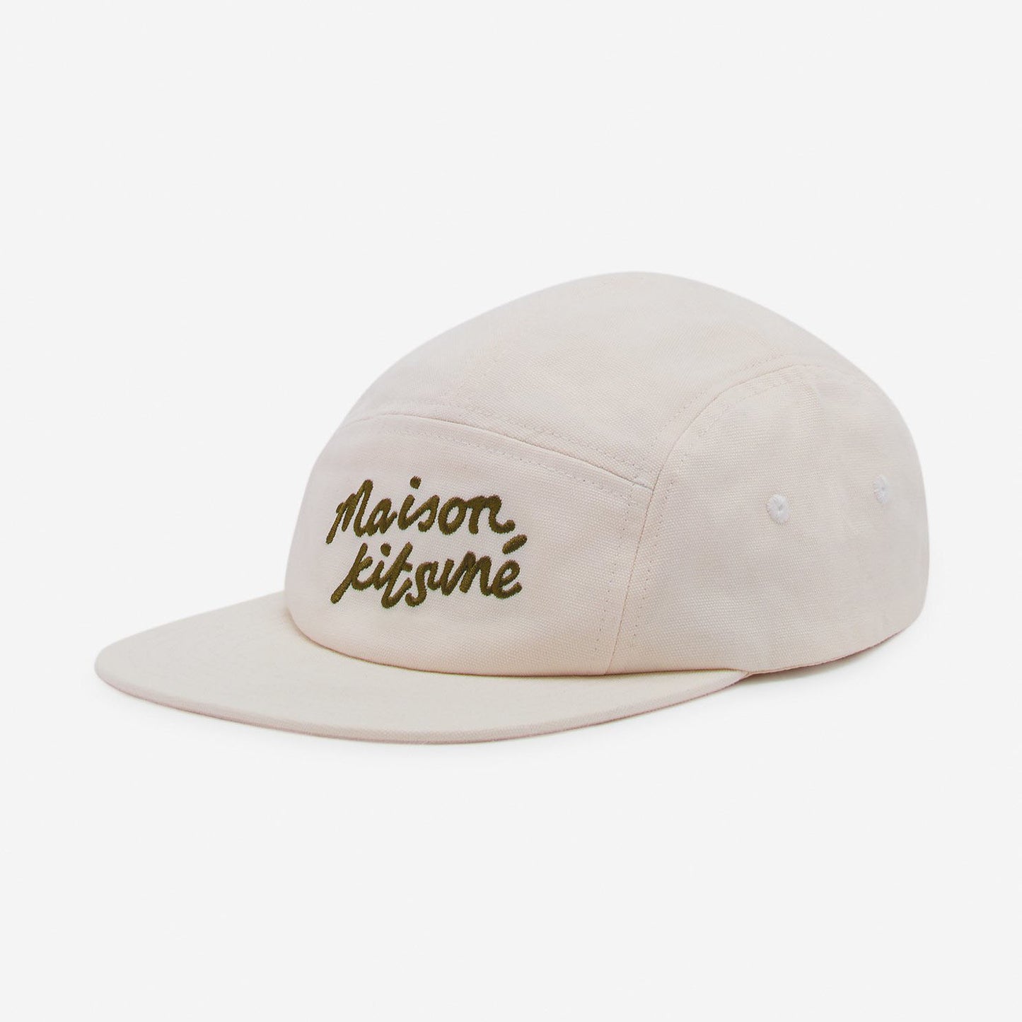 Maison Kitsuné Script Logo 5-Panel Cap (LM06108WW0095)