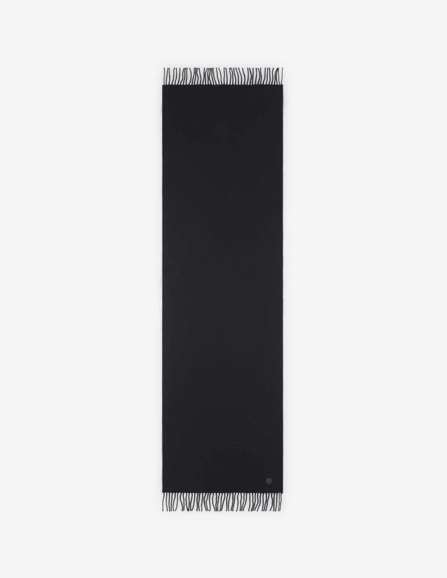 Maison Kitsuné Wool Scarf Navy (LM06201WA0018)