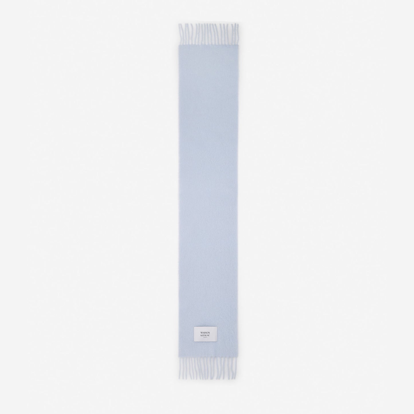 Maison Kitsuné Baby Alpaka Scarf Ivory (LM06206WA0022)