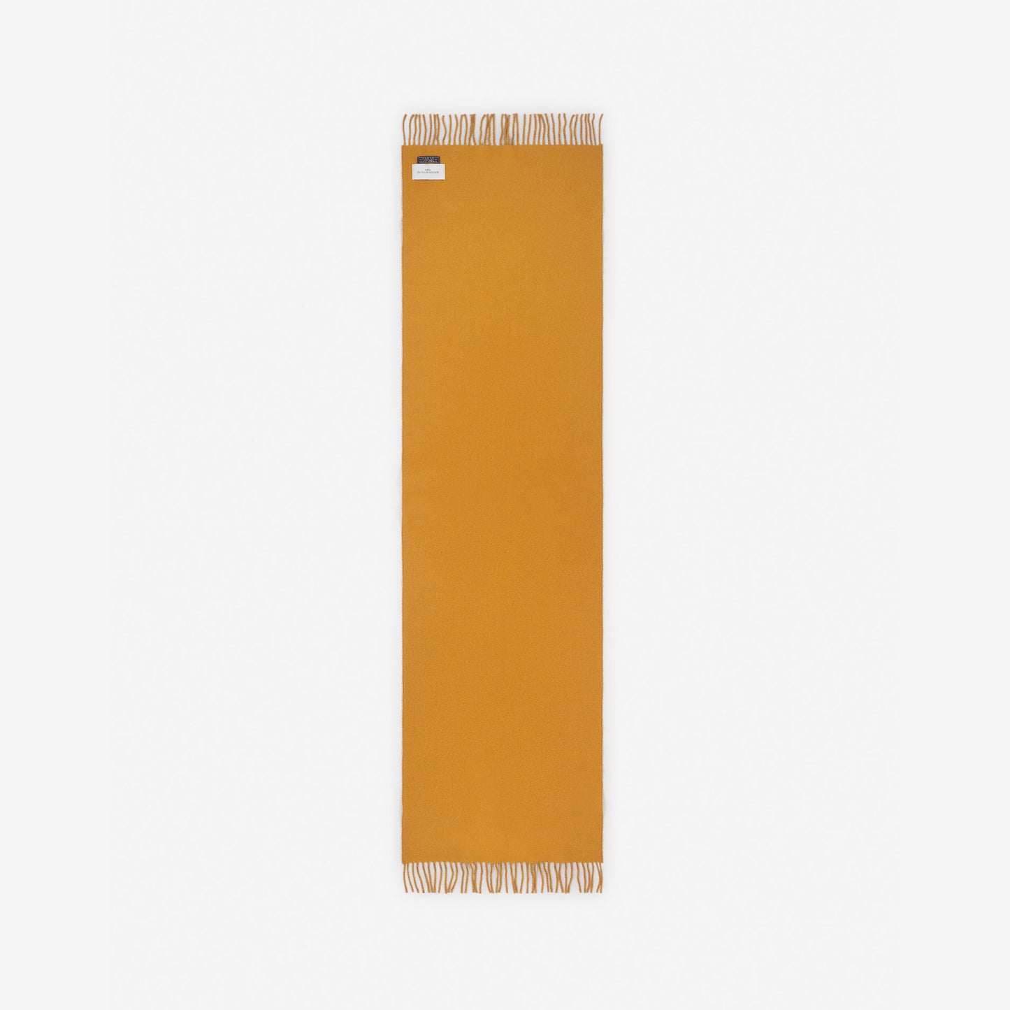 Maison Kitsuné Wool Scarf Mustard Two-Tone (LW06201WA0018)