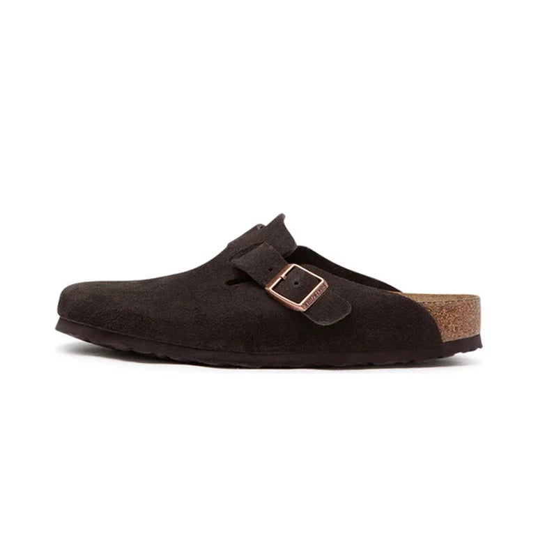 Birkenstock Boston SFB Suede Mocca Regular 0660461