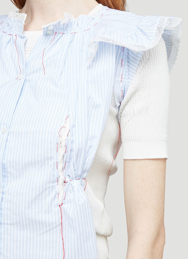 Maison Margiela Ruffle Detail Blouse (S51HA1087)