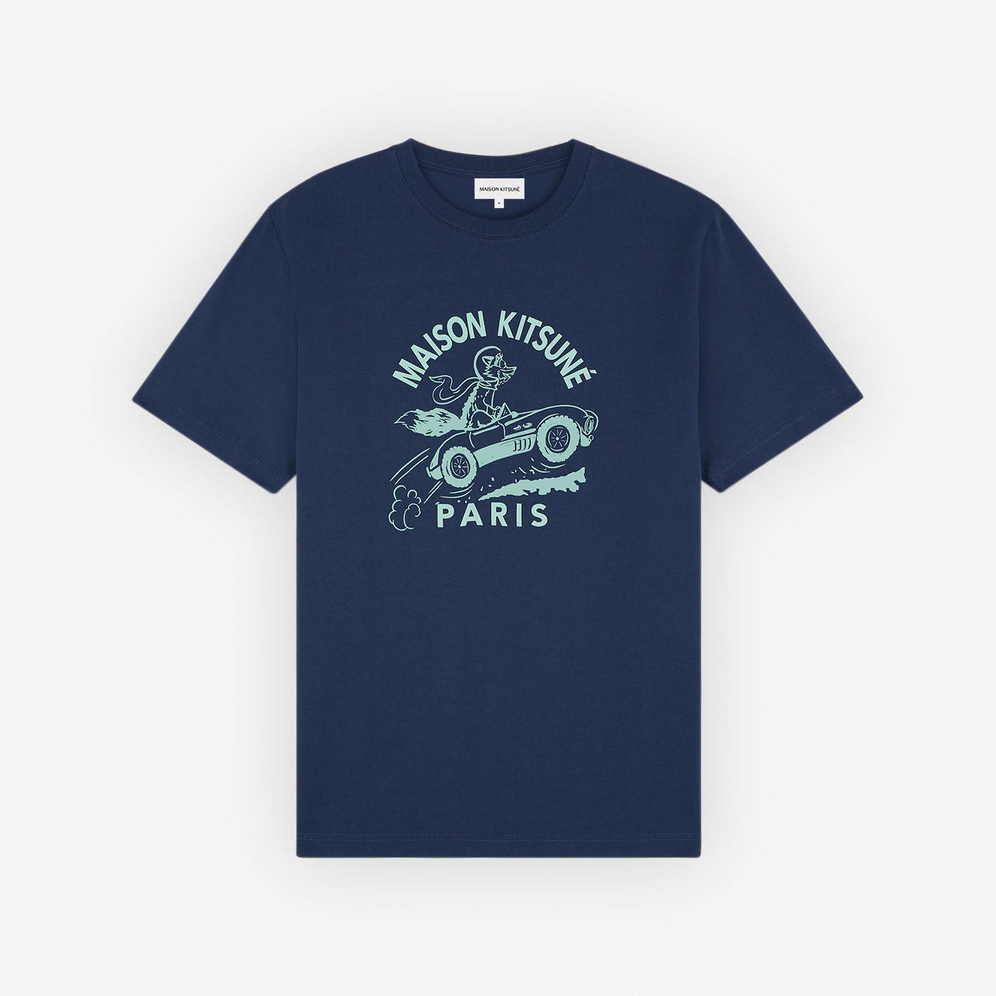 Maison Kitsuné Car Graphic Logo T-Shirt (MM00109KJ0118)