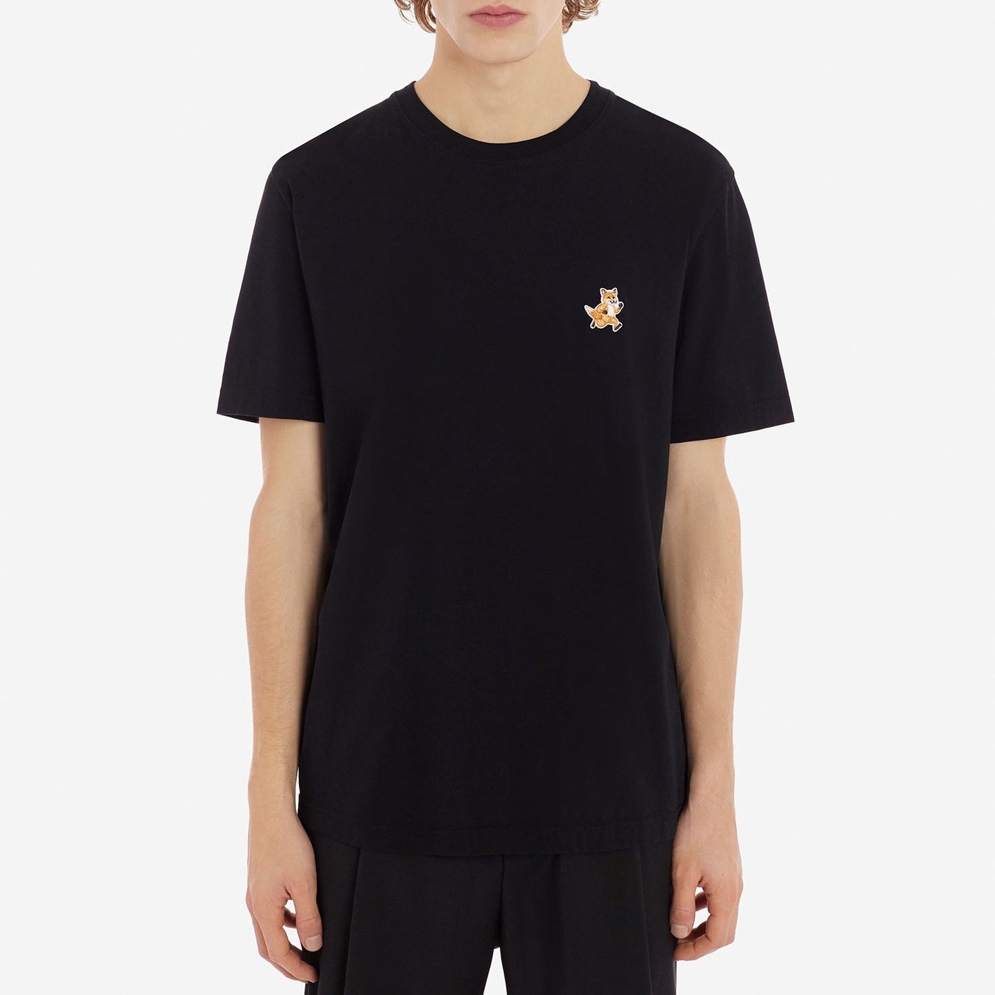 Maison Kitsuné Small Fox Head Patch T-Shirt (MM00125KJ0008)