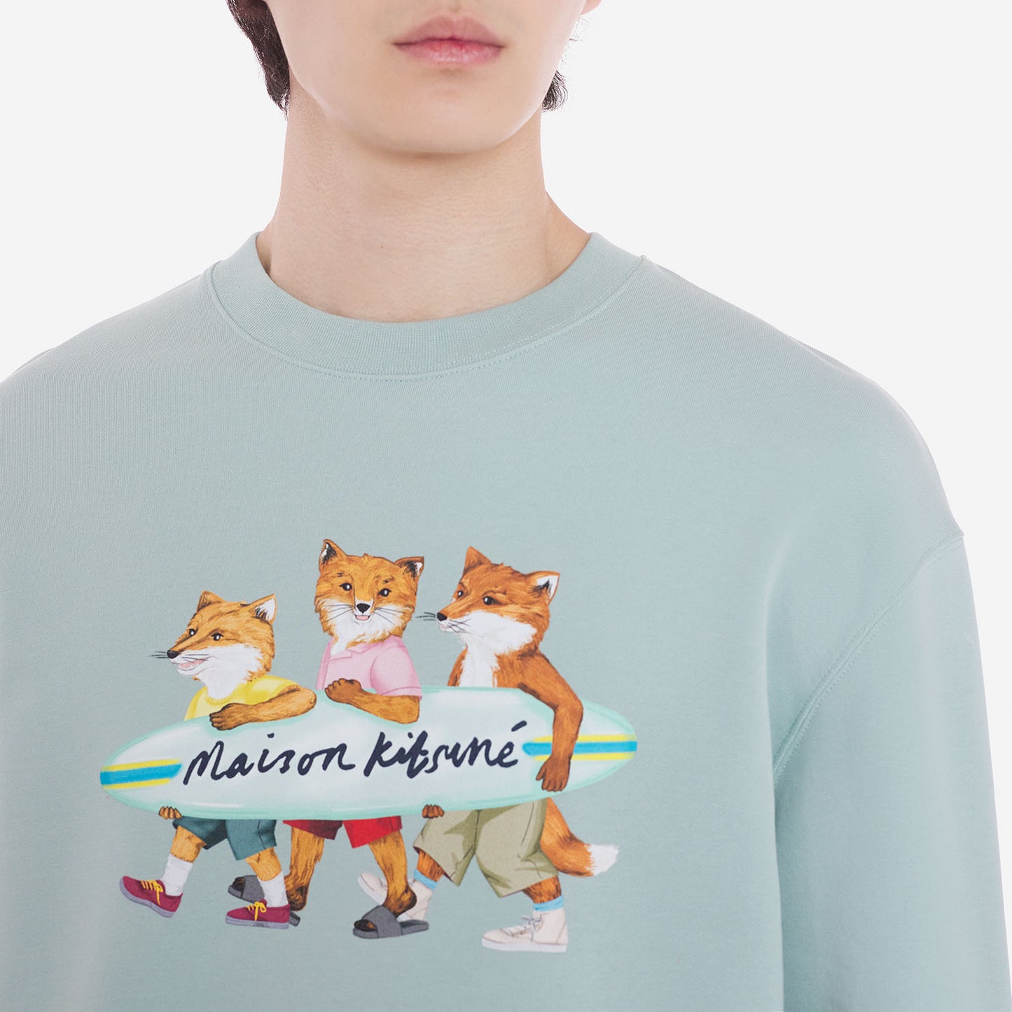 Maison Kitsuné Fox Head Sweatshirt (MM00310KM0129)