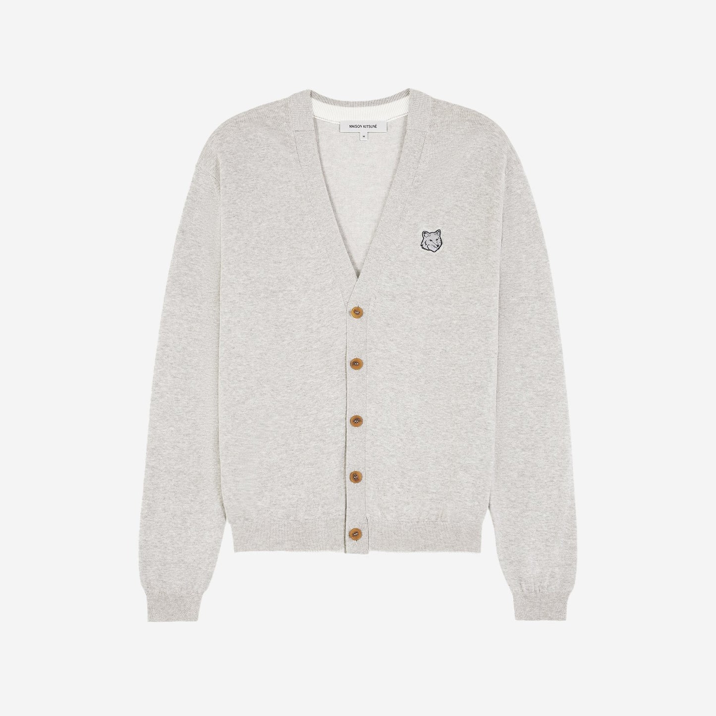 Maison Kitsuné Bold Fox Head Patch Regular Cardigan