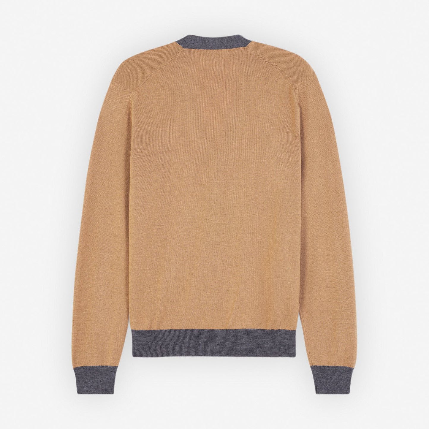 Maison Kitsuné Contrast Trim Fox Head Cardigan (MM00505KT1036)