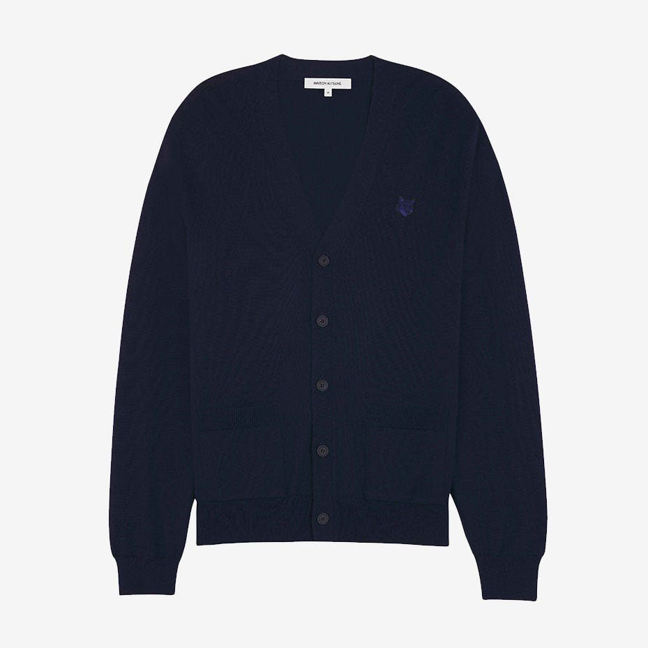 Maison Kitsuné Bold Fox Head Patch Regular Cardigan (MM00509KT1036)