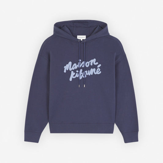 Maison Kitsuné Handwriting Oversized Hoodie (MM00707KM0001)
