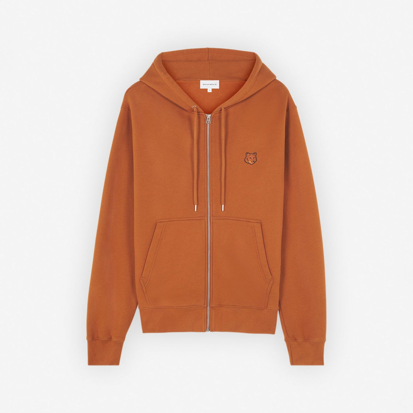 Maison Kitsuné Bold Fox Head Patch Comfort Zipped Hoodie (MM00714KM0307)