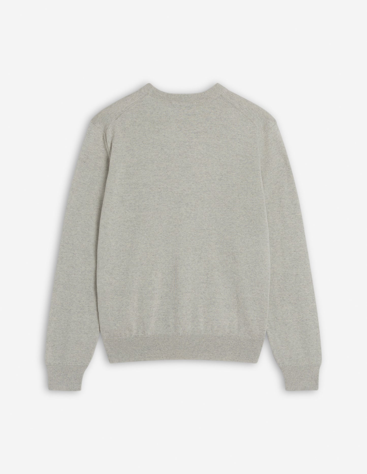 Maison Kitsuné Grey Fox Patch Classic Sweater (MM00815KT1036)