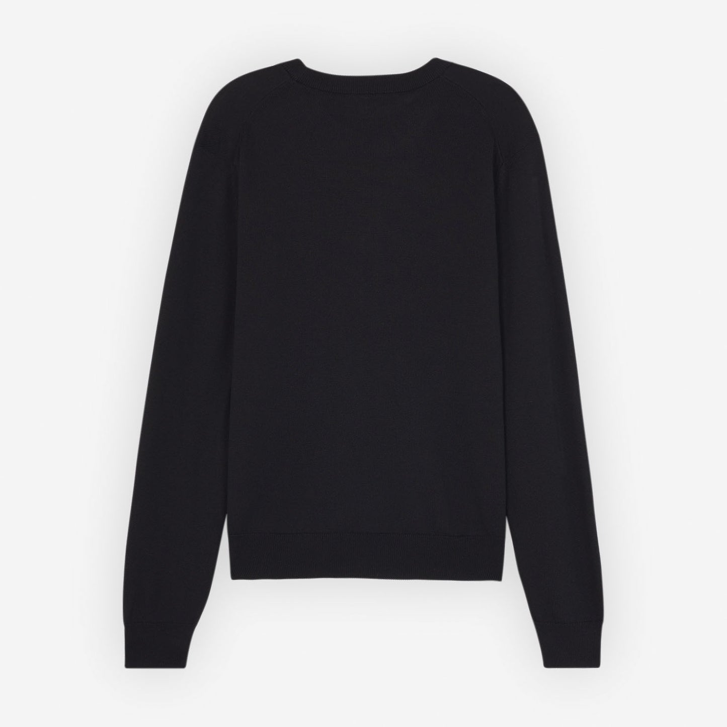Maison Kitsuné Grey Fox Patch Classic Sweater (MM00815KT1036)
