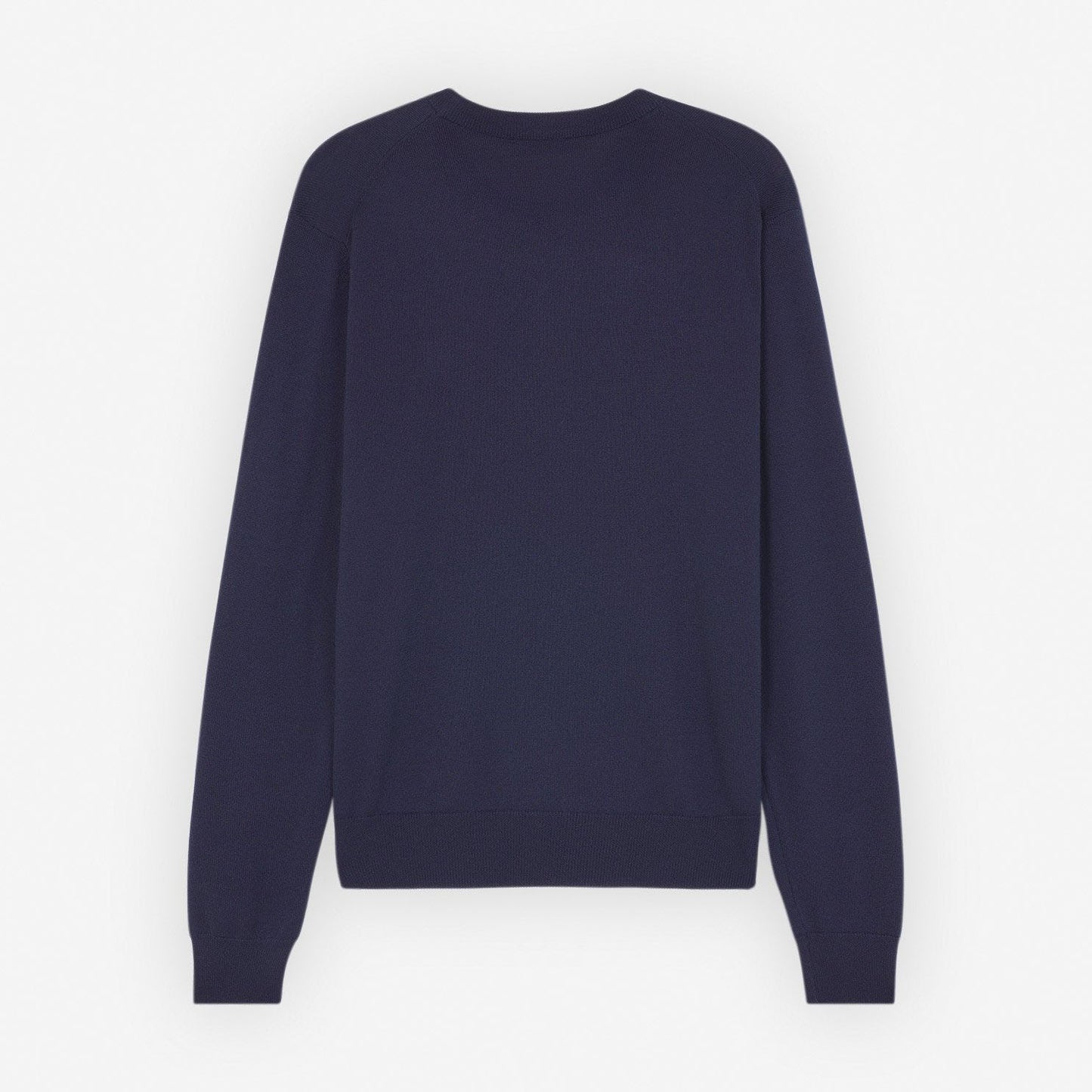 Maison Kitsuné Grey Fox Patch Classic Sweater (MM00815KT1036)
