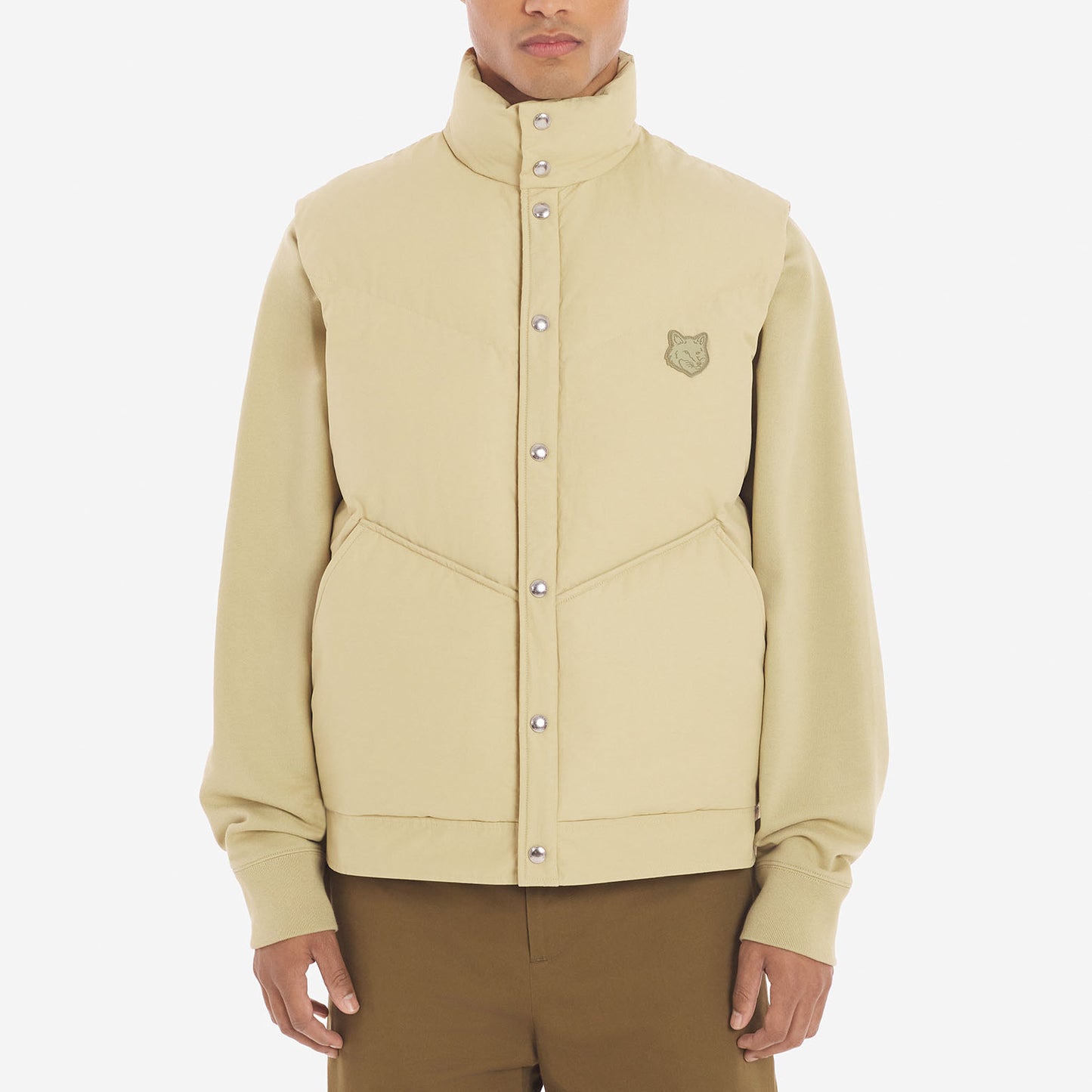 Maison Kitsuné Fox Patch Down Vest (MM02202WQ0069)